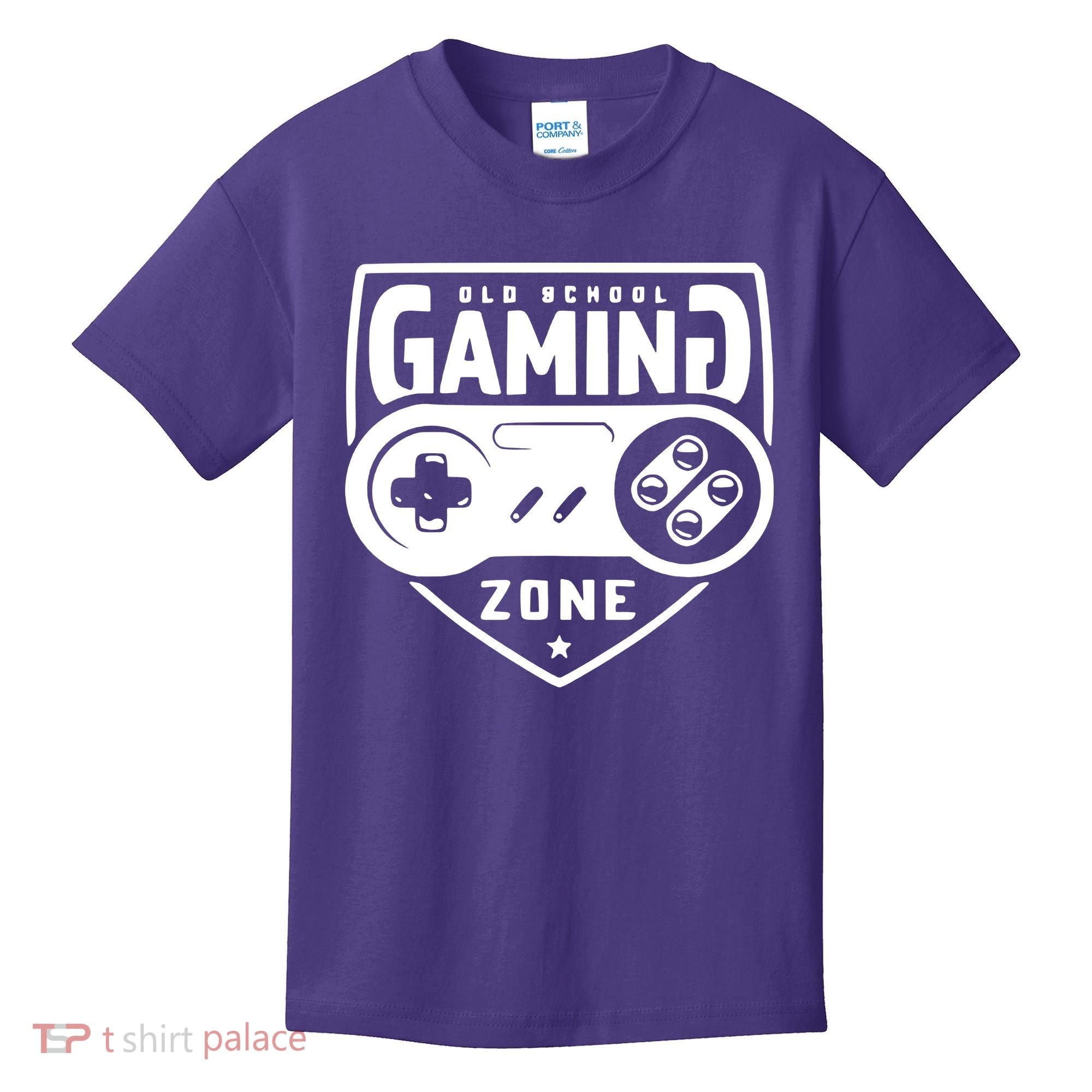 Old School Gaming Zone Kids T-Shirt