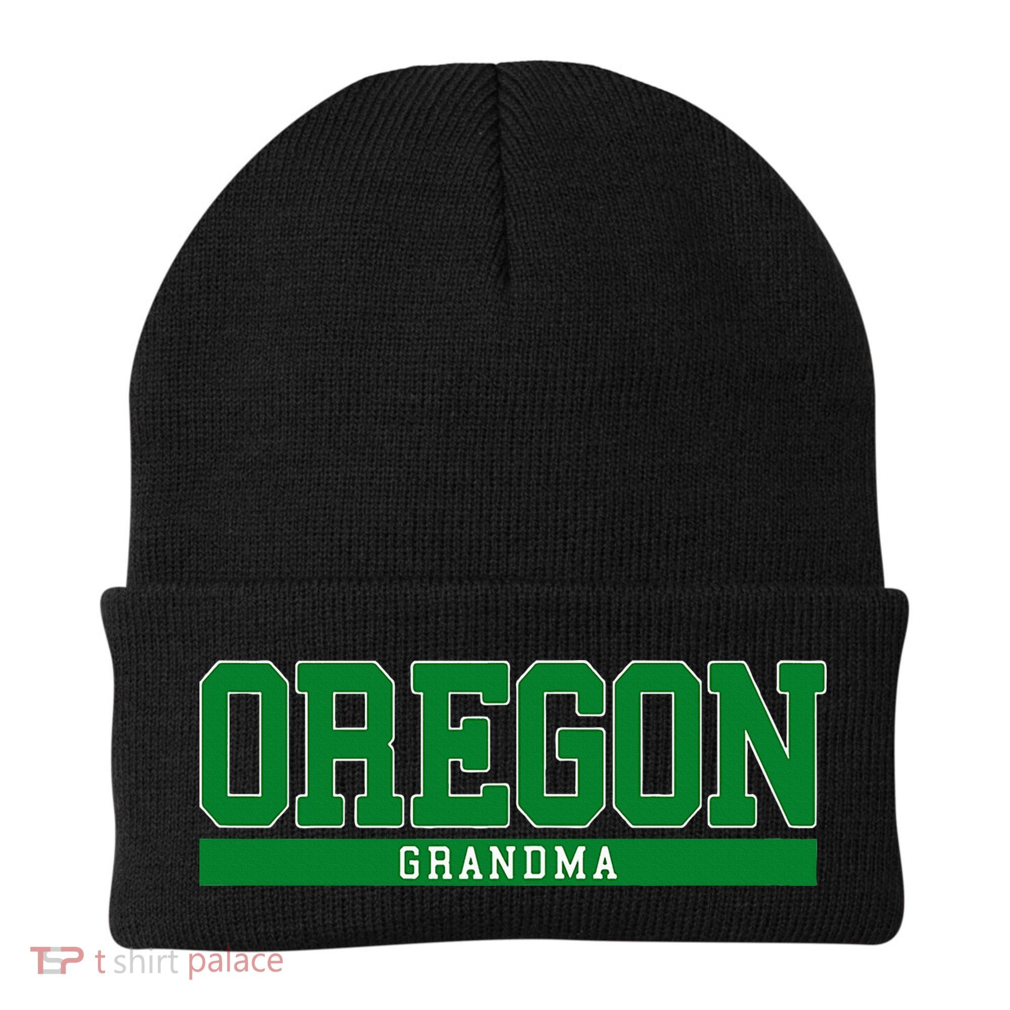 Oregon State Grandma Sports Beanie