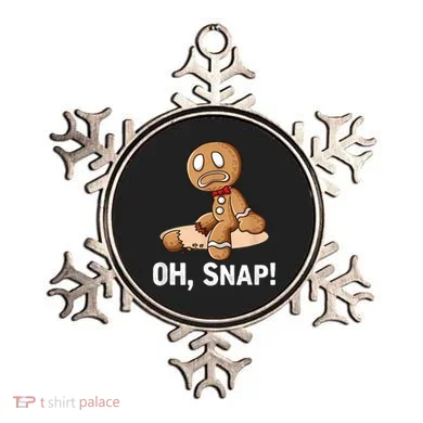 Oh Snap Gingerbread Cookie Man Broken Leg Ornament