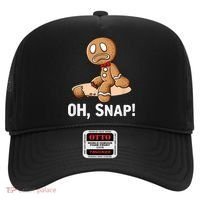 Oh Snap Gingerbread Cookie Man Broken Leg Hat thumb 0