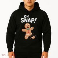 Oh Snap Gingerbread Man Adult Costume Hoodie thumb 2