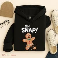 Oh Snap Gingerbread Man Adult Costume Hoodie thumb 4