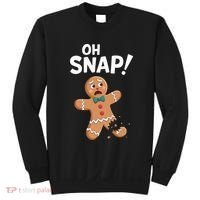 Oh Snap Gingerbread Man Adult Costume Sweatshirt thumb 0