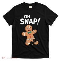 Oh Snap Gingerbread Man Adult Costume T-Shirt thumb 0