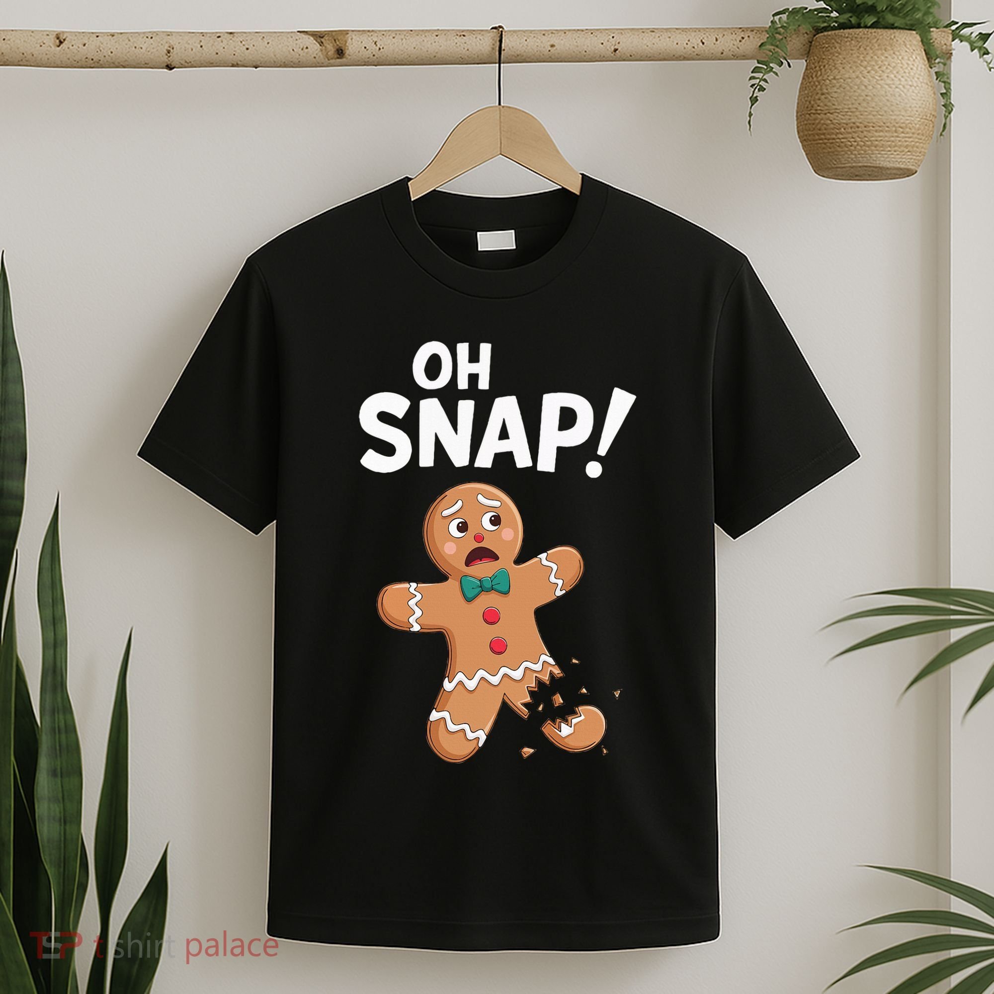 Oh Snap Gingerbread Man Adult Costume T-Shirt