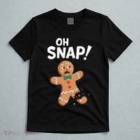 Oh Snap Gingerbread Man Adult Costume T-Shirt thumb 5