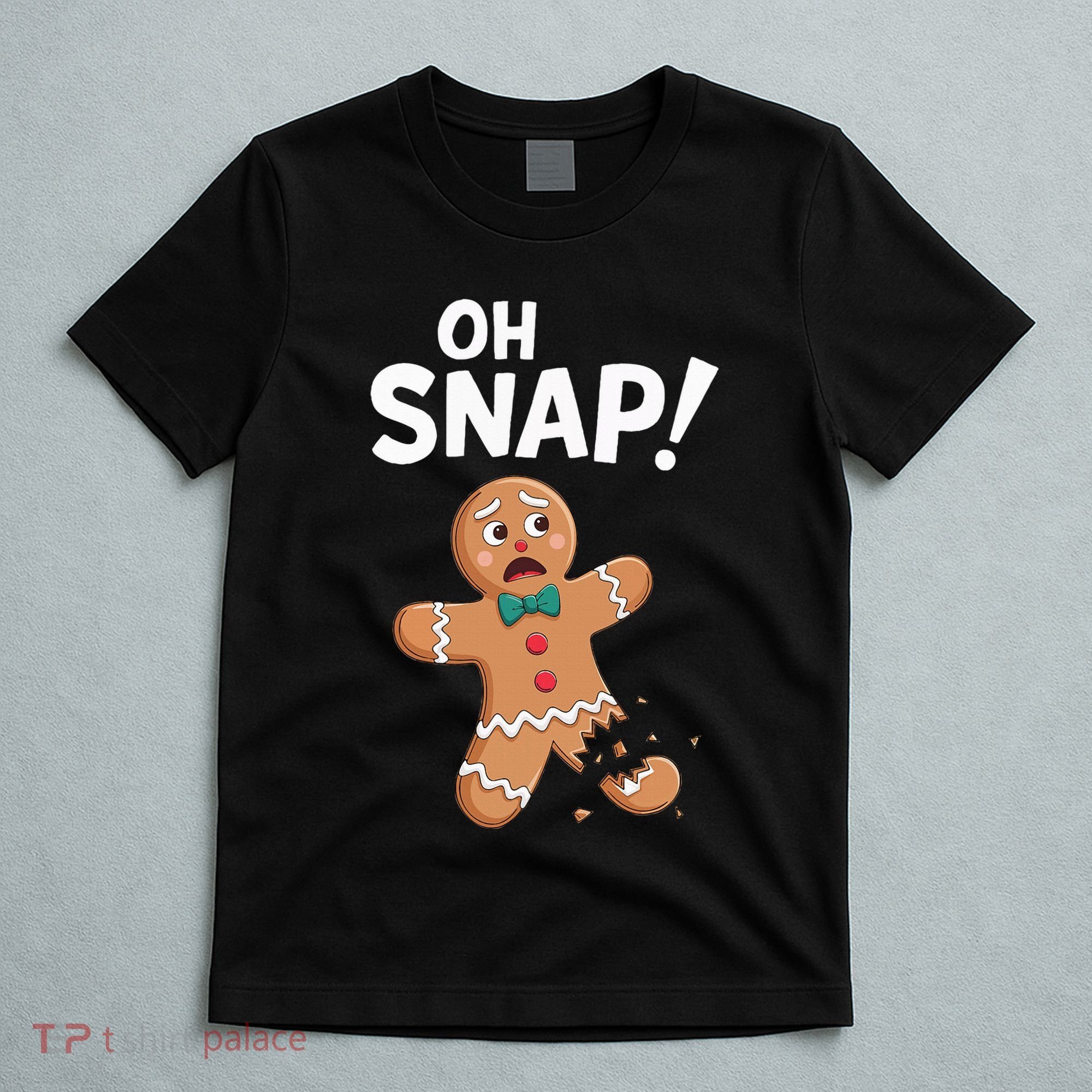 Oh Snap Gingerbread Man Adult Costume T-Shirt