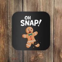 Oh Snap Gingerbread Man Adult Costume Coaster thumb 0