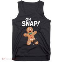 Oh Snap Gingerbread Man Adult Costume Tank Top thumb 0