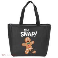 Oh Snap Gingerbread Man Adult Costume Tote Bag thumb 0