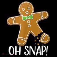 Oh Snap Gingerbread Man Cookie Broken Leg Doggie Tank thumb 4