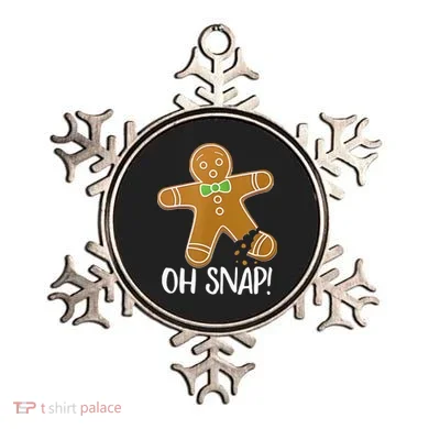 Oh Snap Gingerbread Man Cookie Broken Leg Ornament