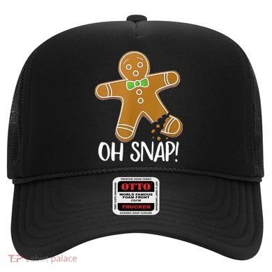 Oh Snap Gingerbread Man Cookie Broken Leg Hat