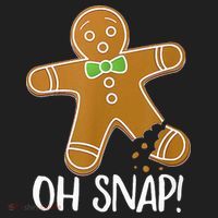 Oh Snap Gingerbread Man Cookie Broken Leg Golf Towel thumb 3