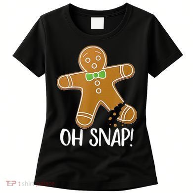 Oh Snap Gingerbread Man Cookie Broken Leg Women's T-Shirt