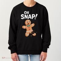 Oh Snap Gingerbread Man Women's Sweatshirt thumb 0
