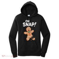 Oh Snap Gingerbread Man Women's Hoodie thumb 0