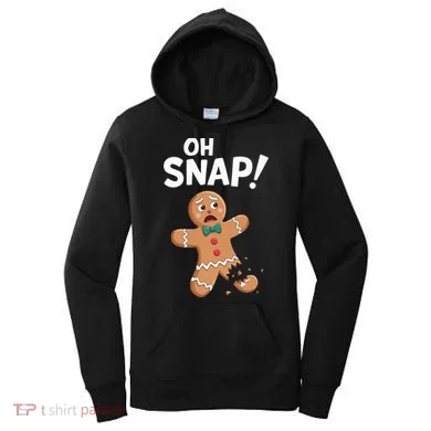 Oh Snap Gingerbread Man Women's Hoodie