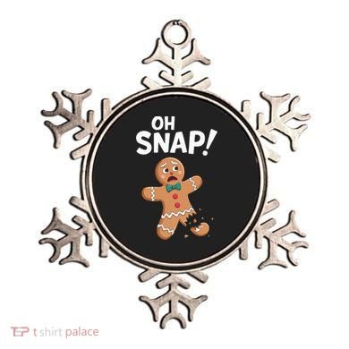 Oh Snap Gingerbread Man Ornament