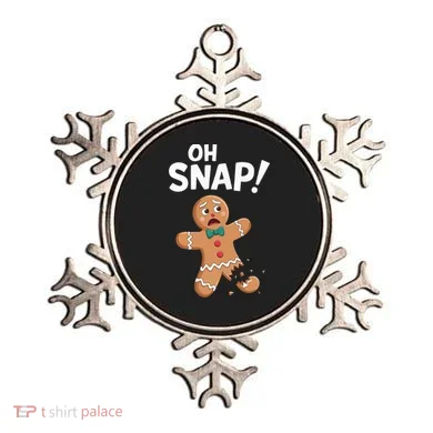 Oh Snap Gingerbread Man Ornament