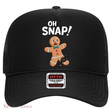 Oh Snap Gingerbread Man Hat