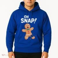 Oh Snap Gingerbread Man Hoodie thumb 2