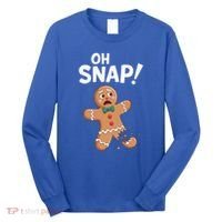 Oh Snap Gingerbread Man Long Sleeve Shirt thumb 0