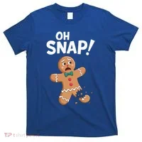 Oh Snap Gingerbread Man T-Shirt thumb 0
