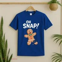 Oh Snap Gingerbread Man T-Shirt thumb 2