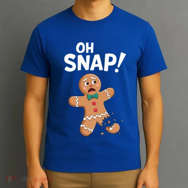 Oh Snap Gingerbread Man T-Shirt