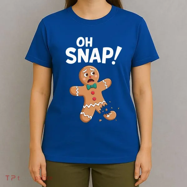 Oh Snap Gingerbread Man T-Shirt