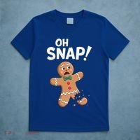 Oh Snap Gingerbread Man T-Shirt thumb 5