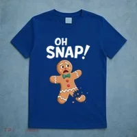 Oh Snap Gingerbread Man T-Shirt thumb 5