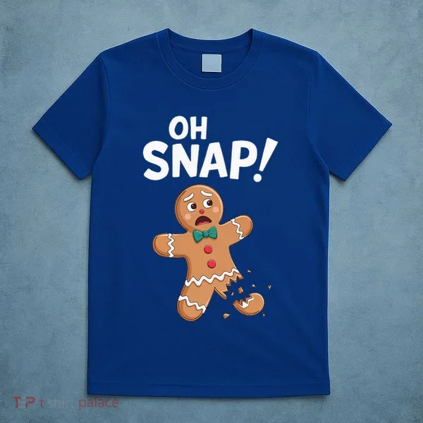 Oh Snap Gingerbread Man T-Shirt