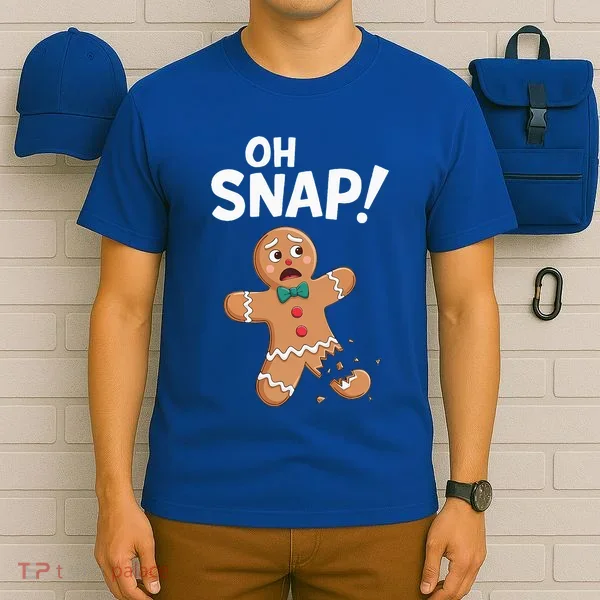 Oh Snap Gingerbread Man T-Shirt