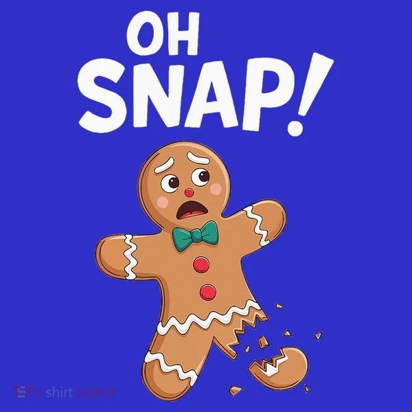 Oh Snap Gingerbread Man T-Shirt
