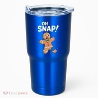 Oh Snap Gingerbread Man Tumbler thumb 0