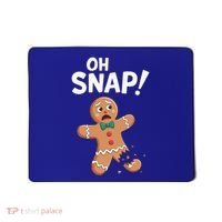 Oh Snap Gingerbread Man Mousepad thumb 0