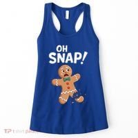 Oh Snap Gingerbread Man Women's Tank Top thumb 0
