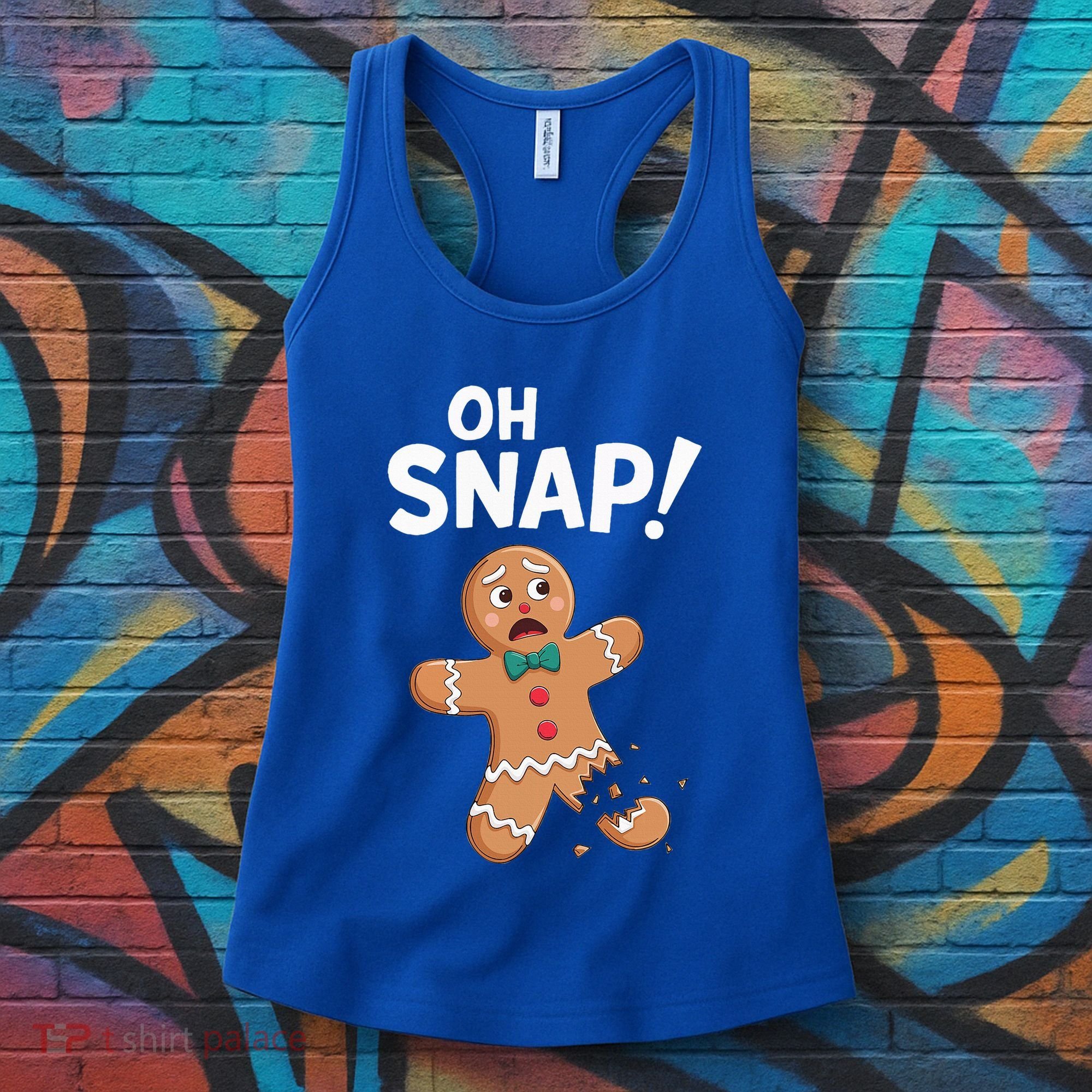 Oh Snap Gingerbread Man Women's Tank Top