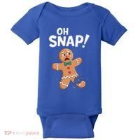 Oh Snap Gingerbread Man Baby Bodysuit thumb 0