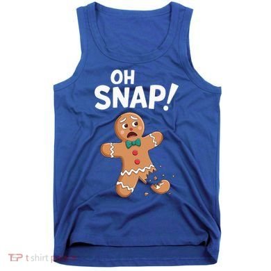 Oh Snap Gingerbread Man Tank Top