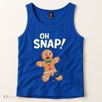 Oh Snap Gingerbread Man Tank Top thumb 2