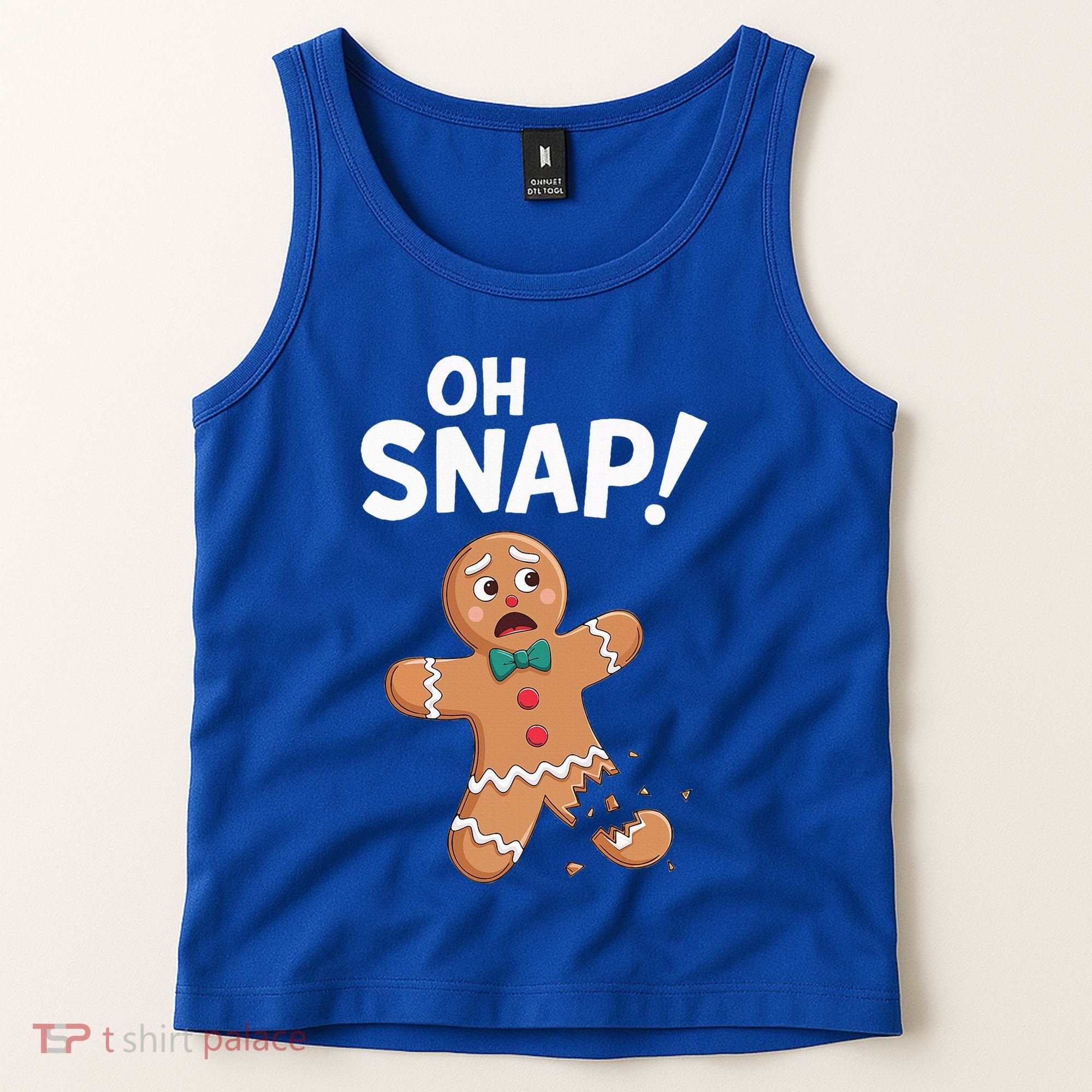 Oh Snap Gingerbread Man Tank Top
