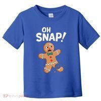 Oh Snap Gingerbread Man Toddler T-Shirt thumb 0
