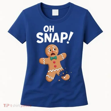 Oh Snap Gingerbread Man Women's T-Shirt