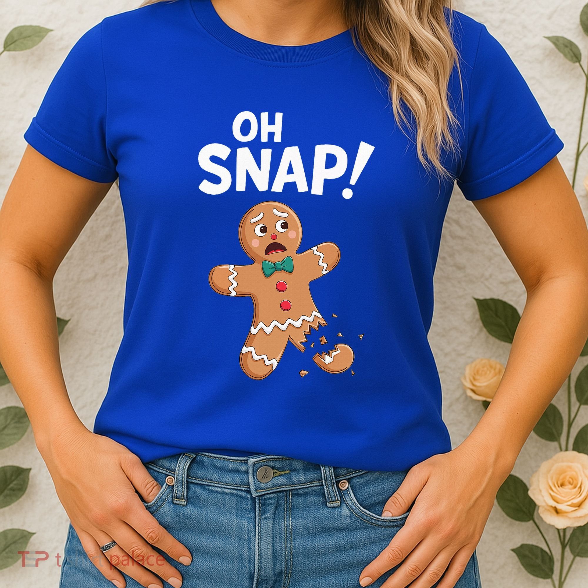 Oh Snap Gingerbread Man Women's T-Shirt
