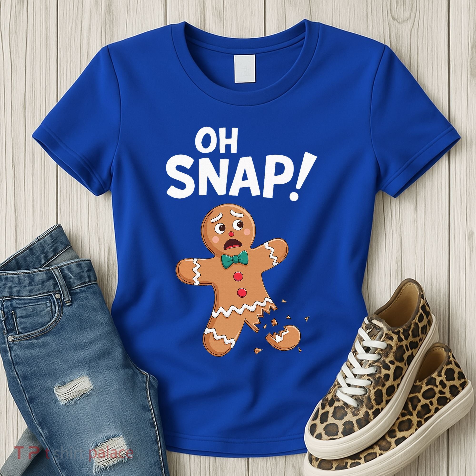 Oh Snap Gingerbread Man Women's T-Shirt