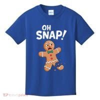 Oh Snap Gingerbread Man Kids T-Shirt thumb 0
