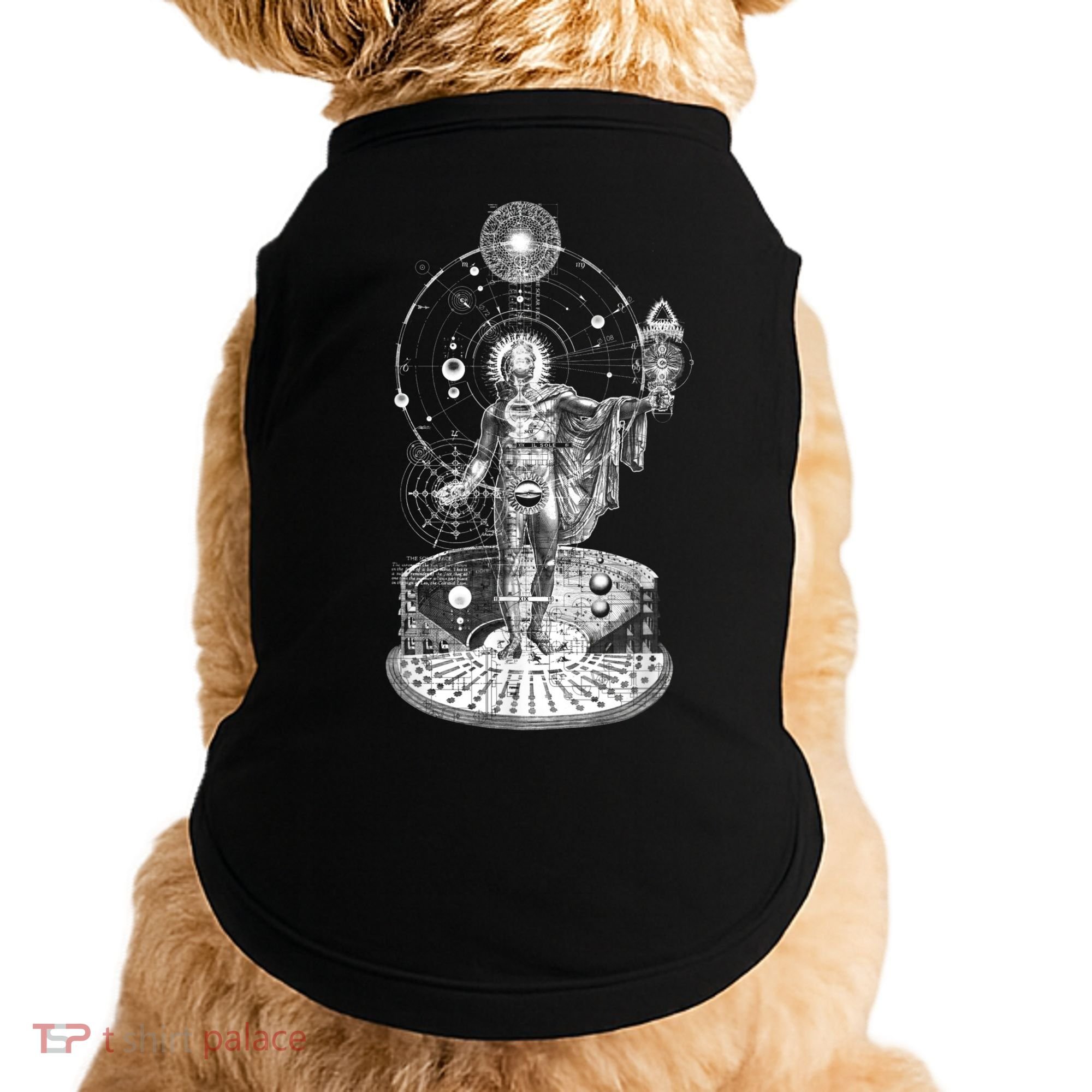 Occult Sacred Geometry Doggie Tank